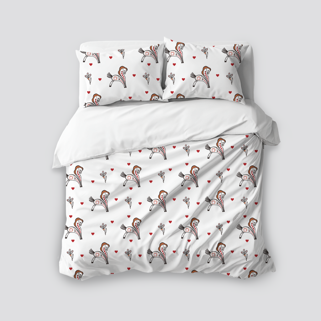 Romantic Ponies Pattern