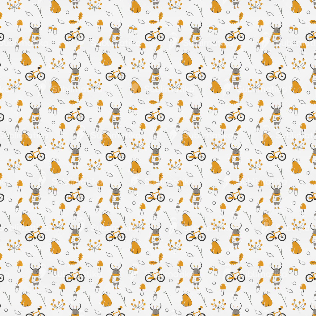 Autumn Stag Beetle_Pattern