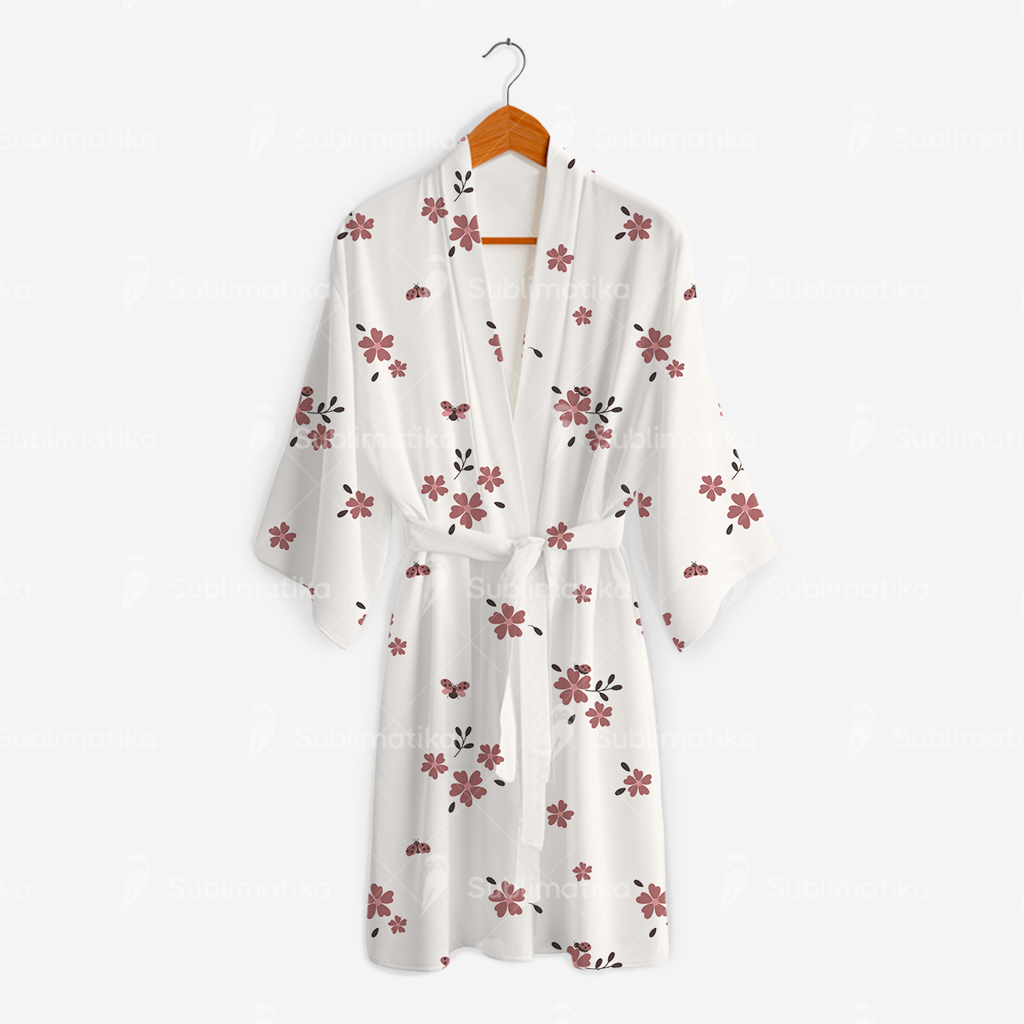 Floral Lady Dot Motif Pattern