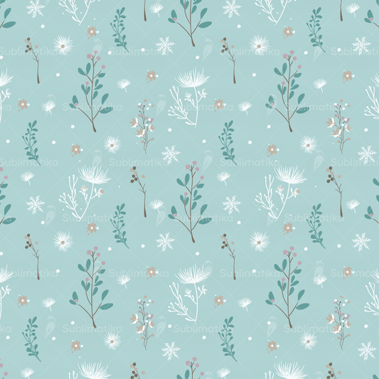 Winter Floral_Pattern