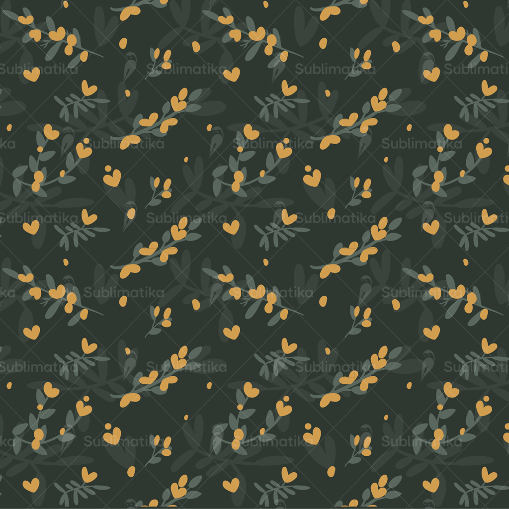 Floral Heart Symphony Pattern