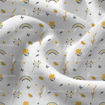 Rainbow Sunflower_Pattern