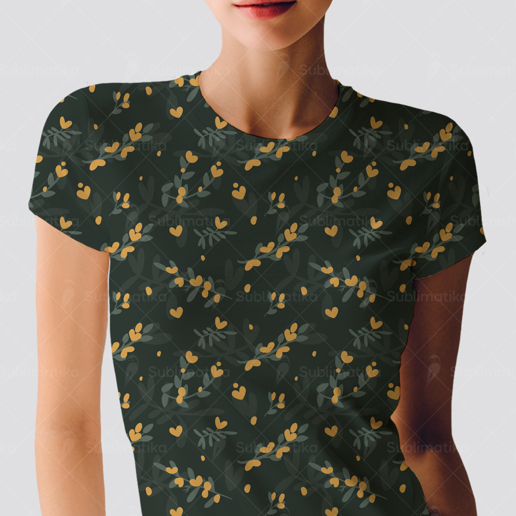 Floral Heart Symphony Pattern