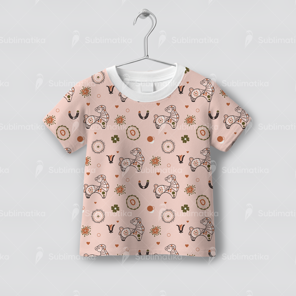 Hearts & Hooves Pattern