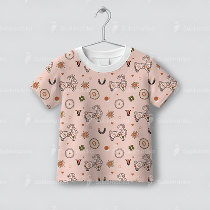 Hearts & Hooves Pattern