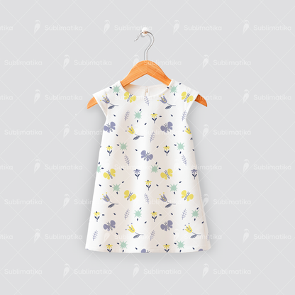 Spring Butterfly Flowers Pattern