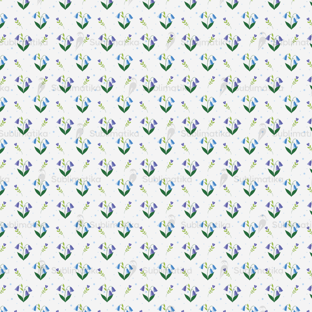 Spring Bluebells Pattern