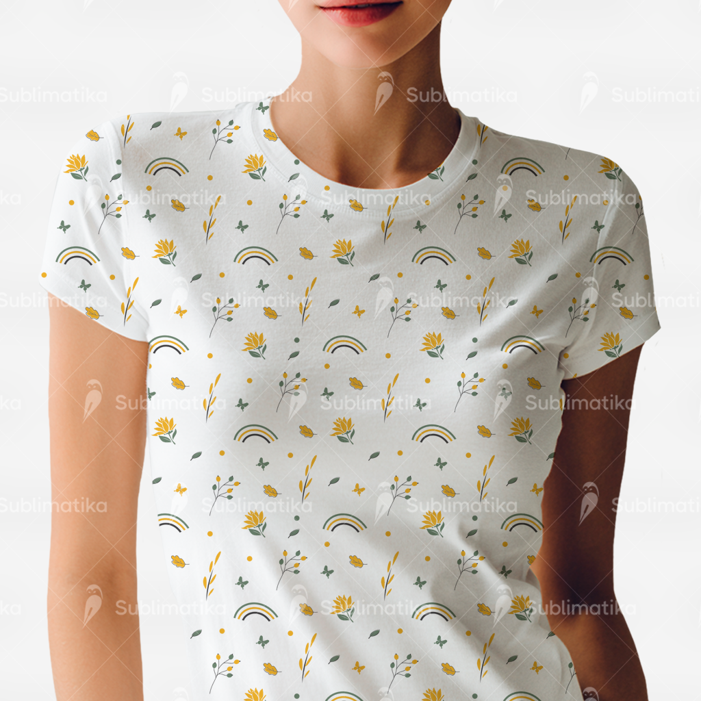 Rainbow Sunflower_Pattern