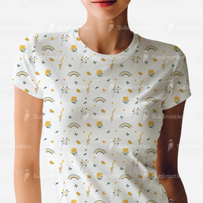 Rainbow Sunflower_Pattern