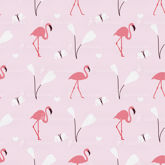 Flamingo Love_Pattern