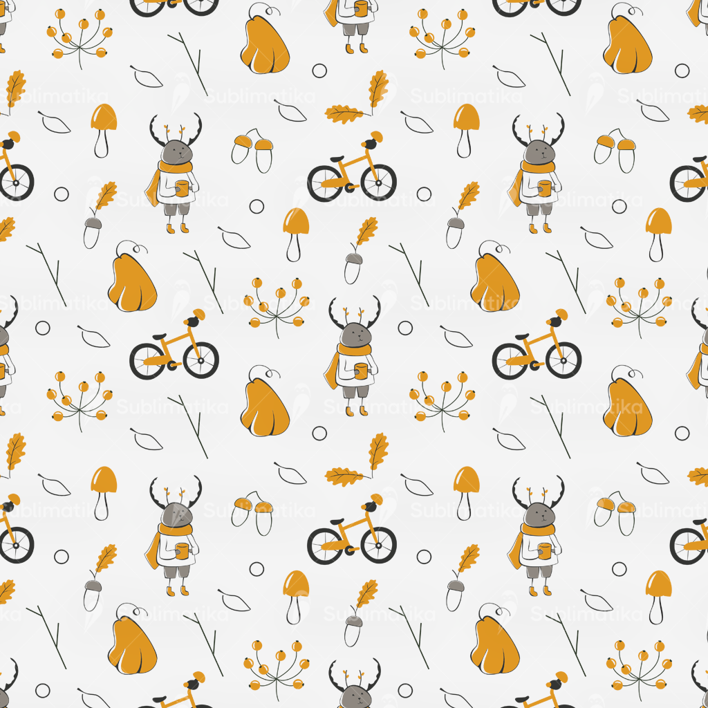 Autumn Stag Beetle_Pattern