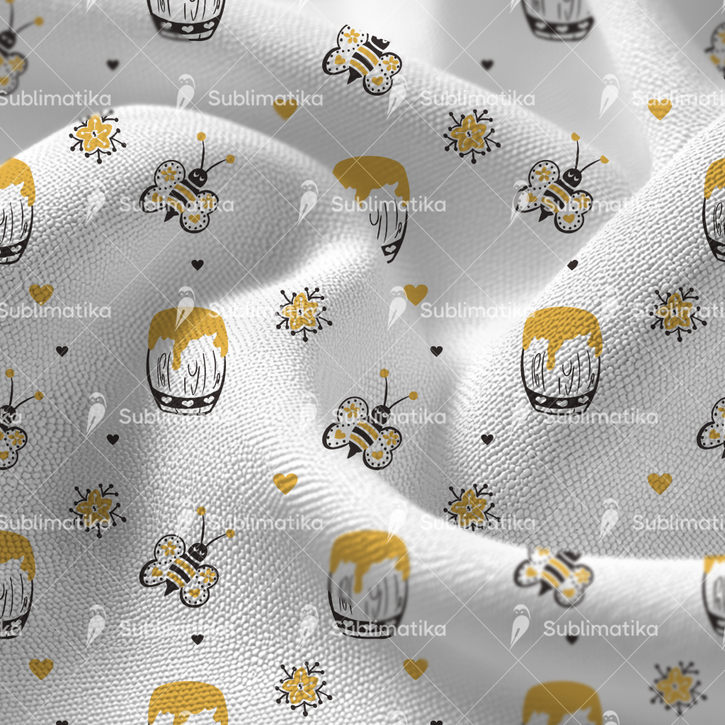 Honey Bee Romance Pattern