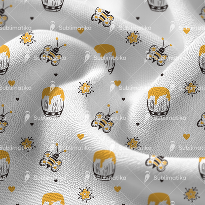 Honey Bee Romance Pattern
