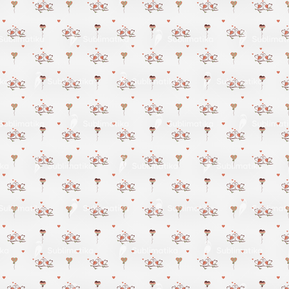 Wings of Romance Pattern