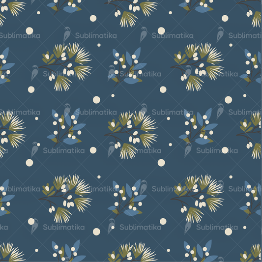 Snowy Spruce_Pattern