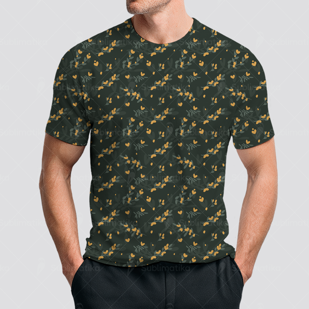 Floral Heart Symphony Pattern