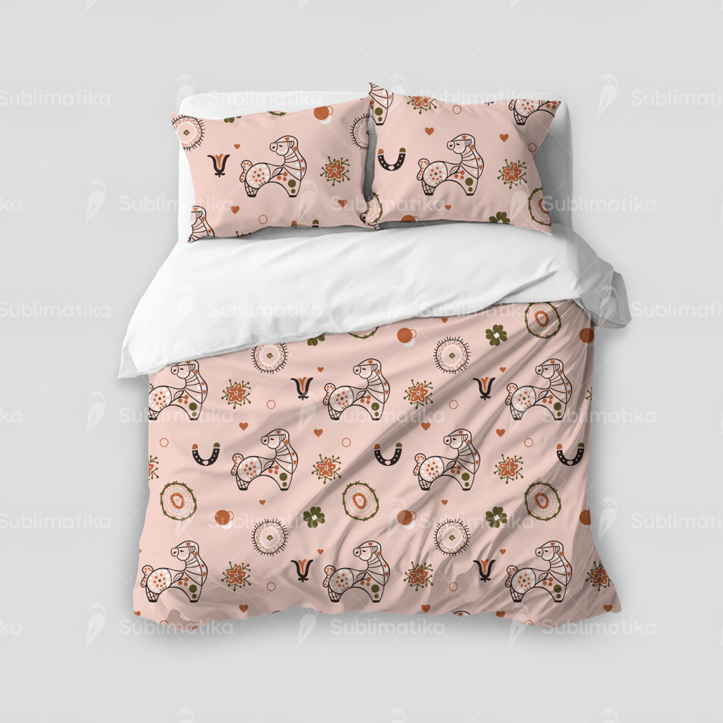 Hearts & Hooves Pattern