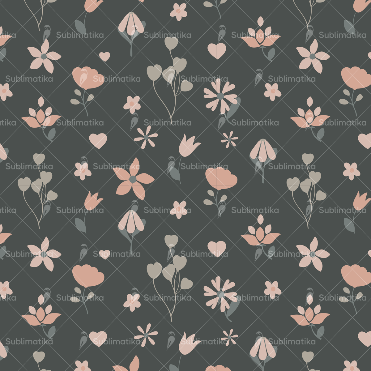 Velvet Petals Pattern