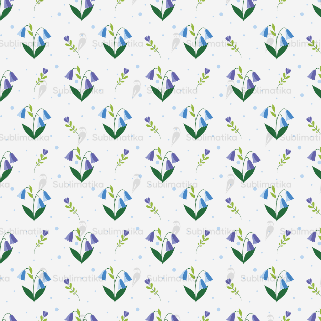 Spring Bluebells Pattern