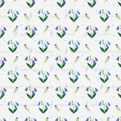 Spring Bluebells Pattern