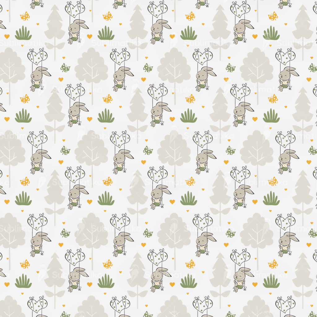 Swinging Bunny Love Pattern