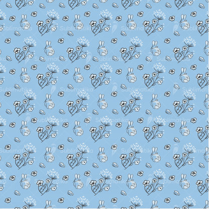 Snowy Garden Rabbit_Pattern