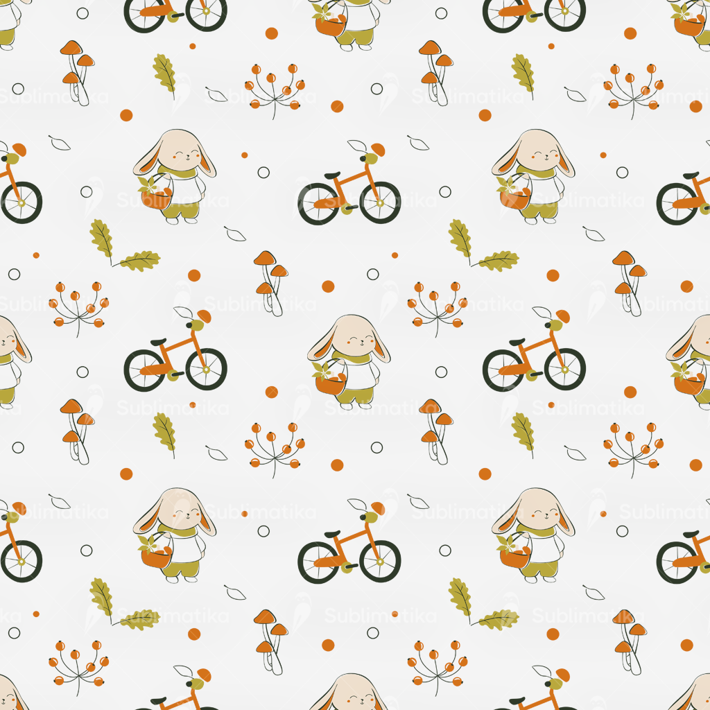 Falling Leaves & Bunny_Pattern