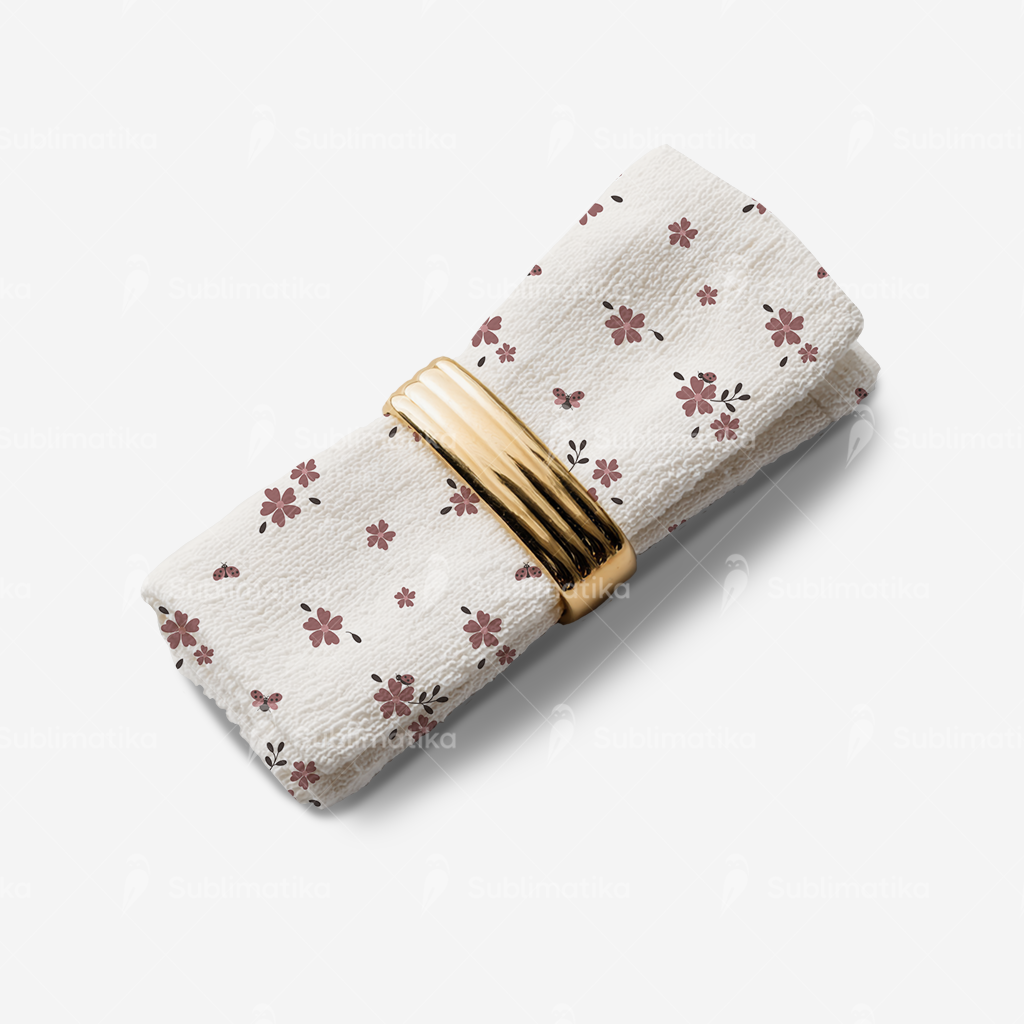 Floral Lady Dot Motif Pattern