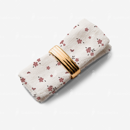 Floral Lady Dot Motif Pattern