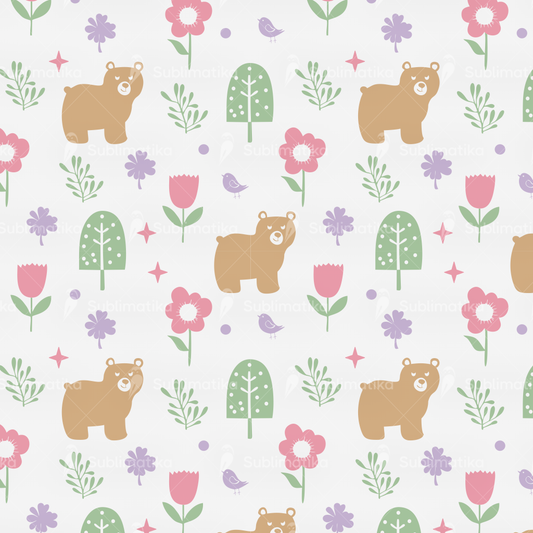 Spring Bear Forest
