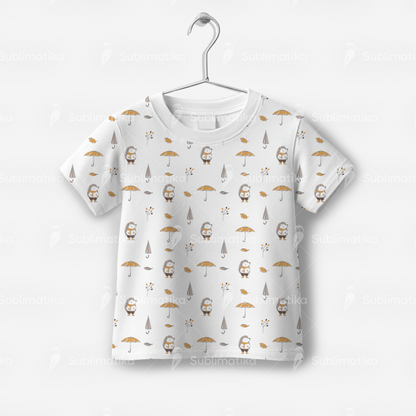 Hedgehog with Umbrella_Pattern