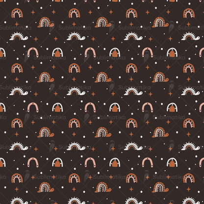 Turtle Rainbow Pattern