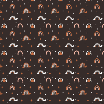 Turtle Rainbow Pattern