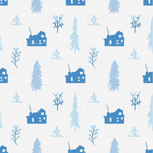 Winter Ski Retreat_Pattern