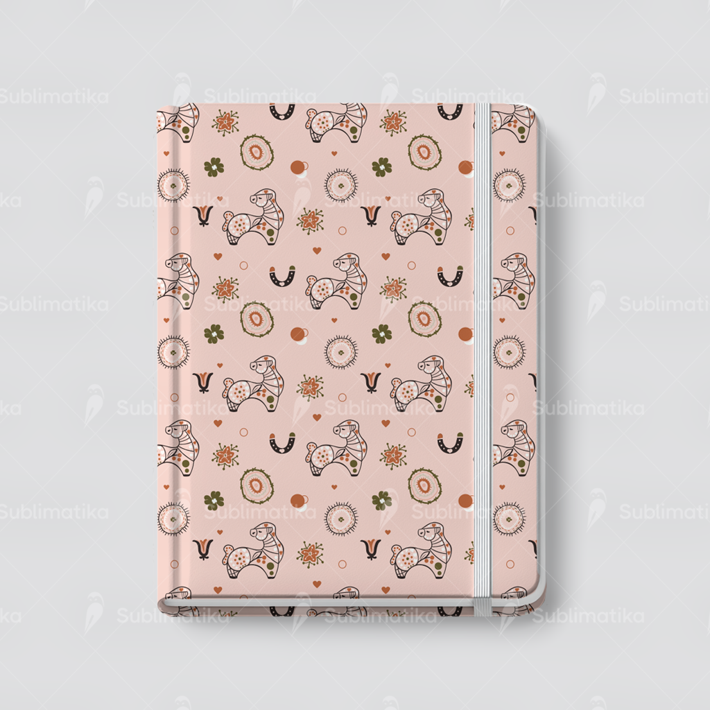 Hearts & Hooves Pattern