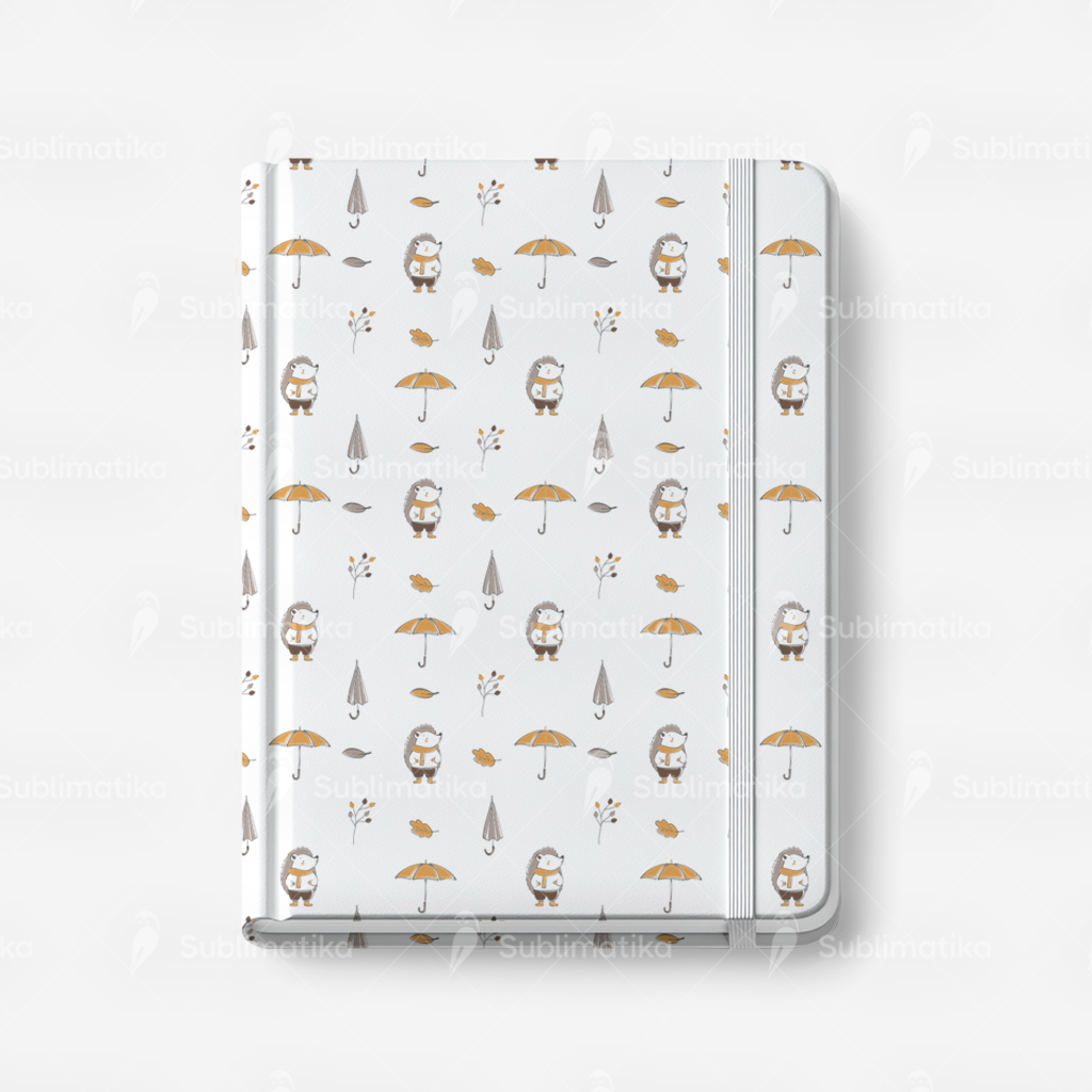 Hedgehog with Umbrella_Pattern