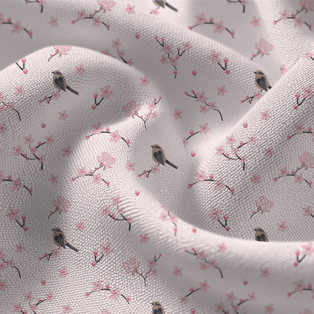 Lovebirds Whispers Pattern