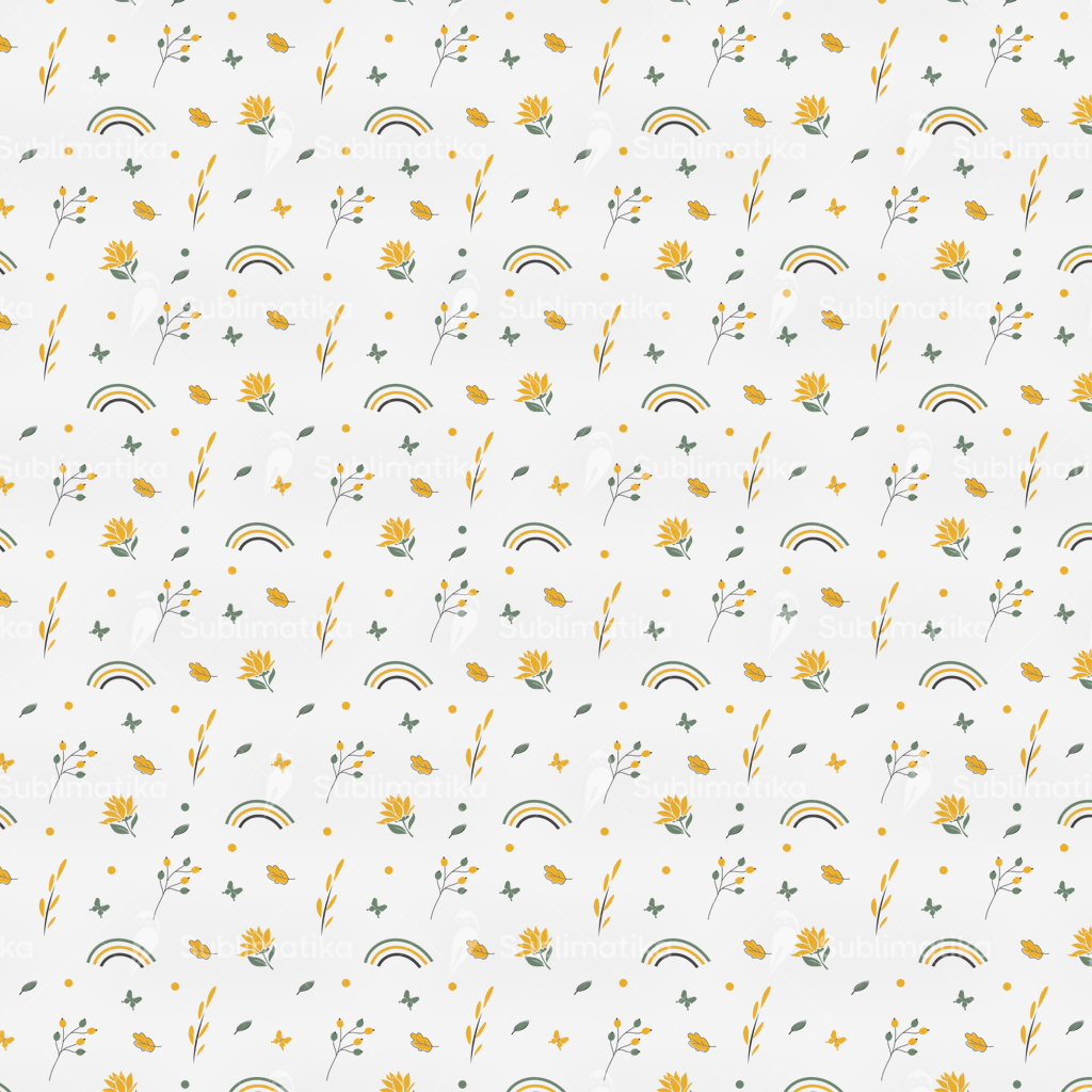 Rainbow Sunflower_Pattern