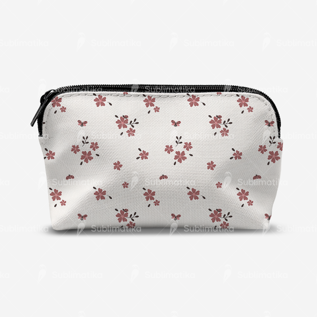 Floral Lady Dot Motif Pattern