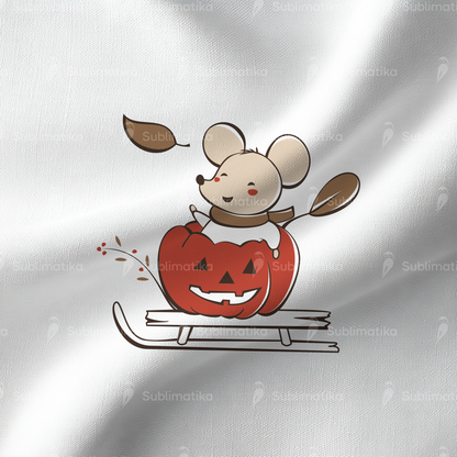 Mouse in Autumn Harvest