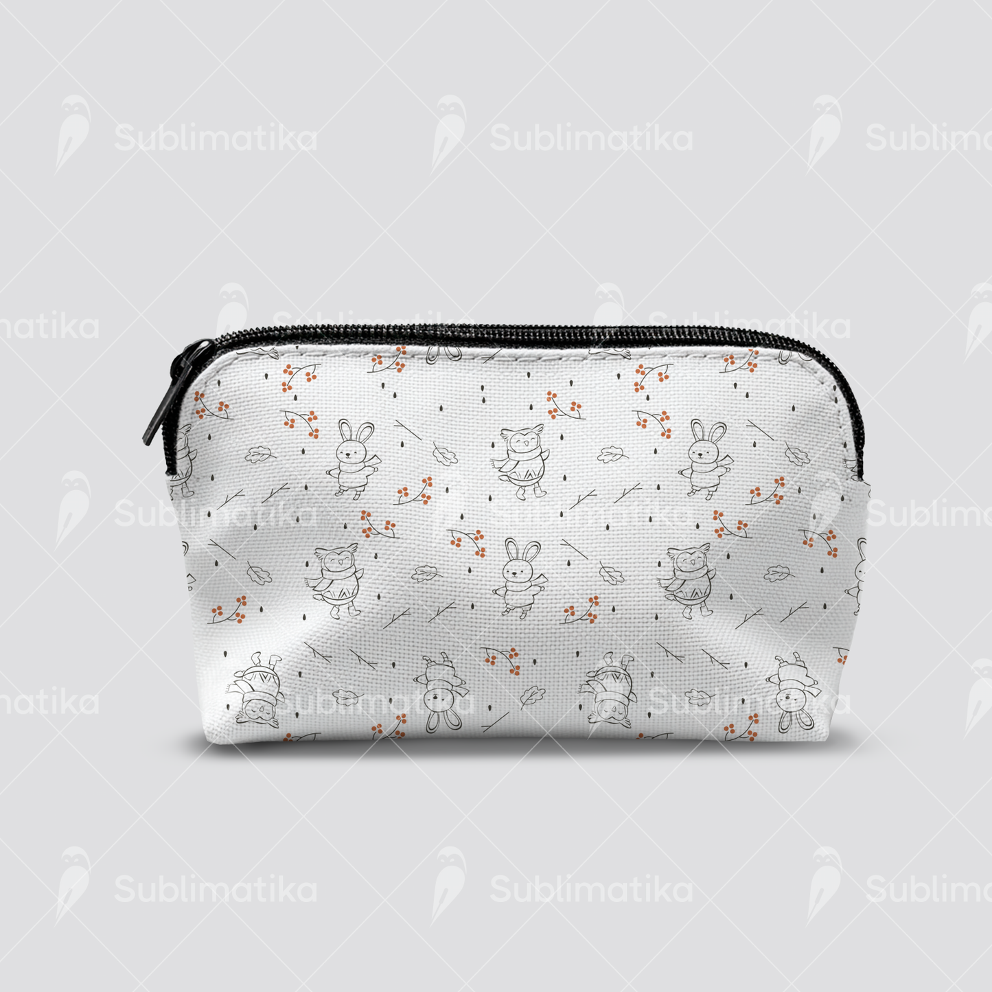 Owl and Bunny Rain Stroll_Pattern