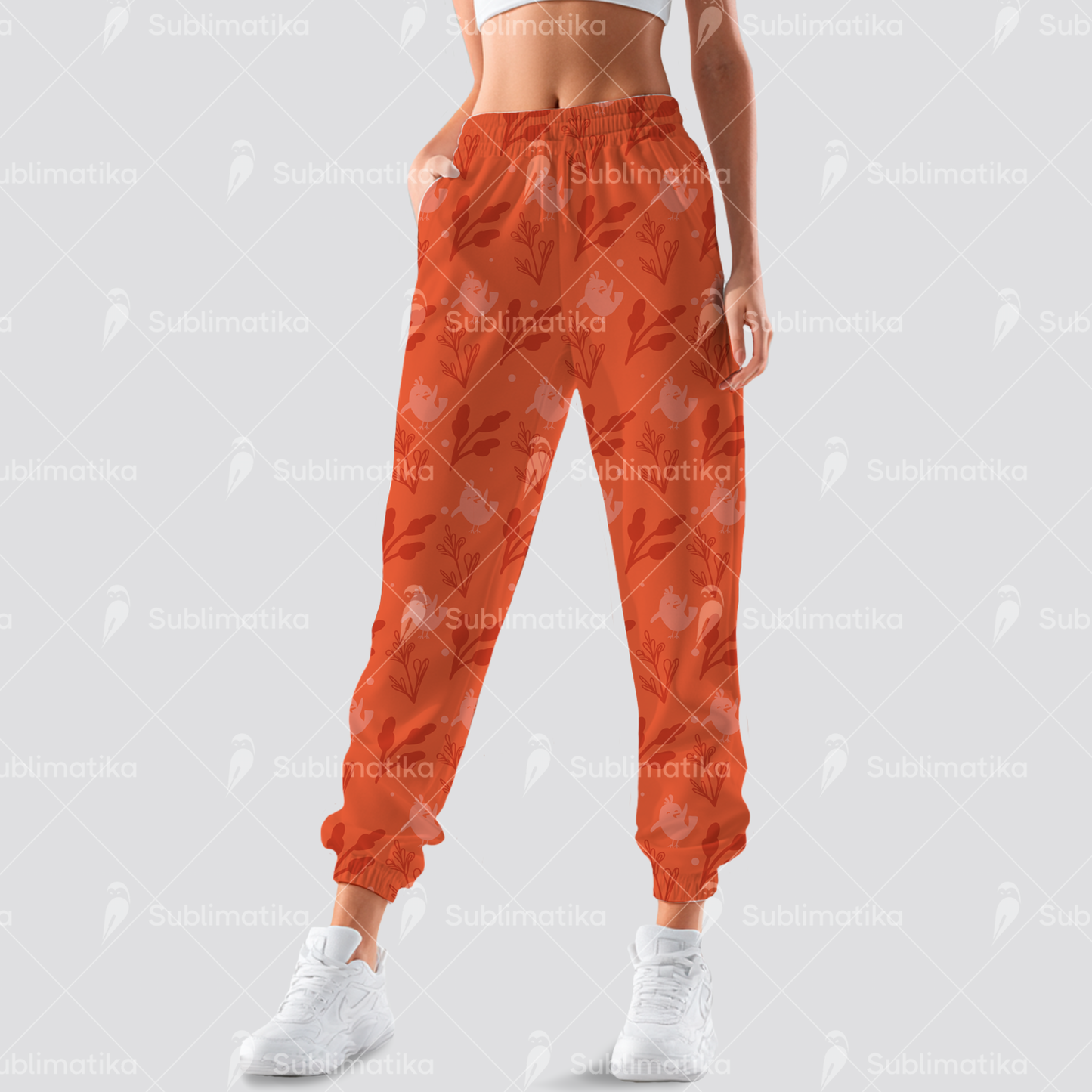 Peach Feather_Pattern