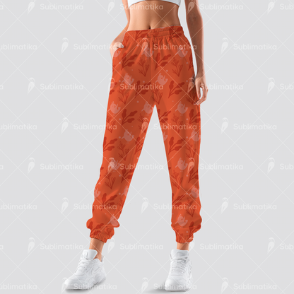 Peach Feather_Pattern