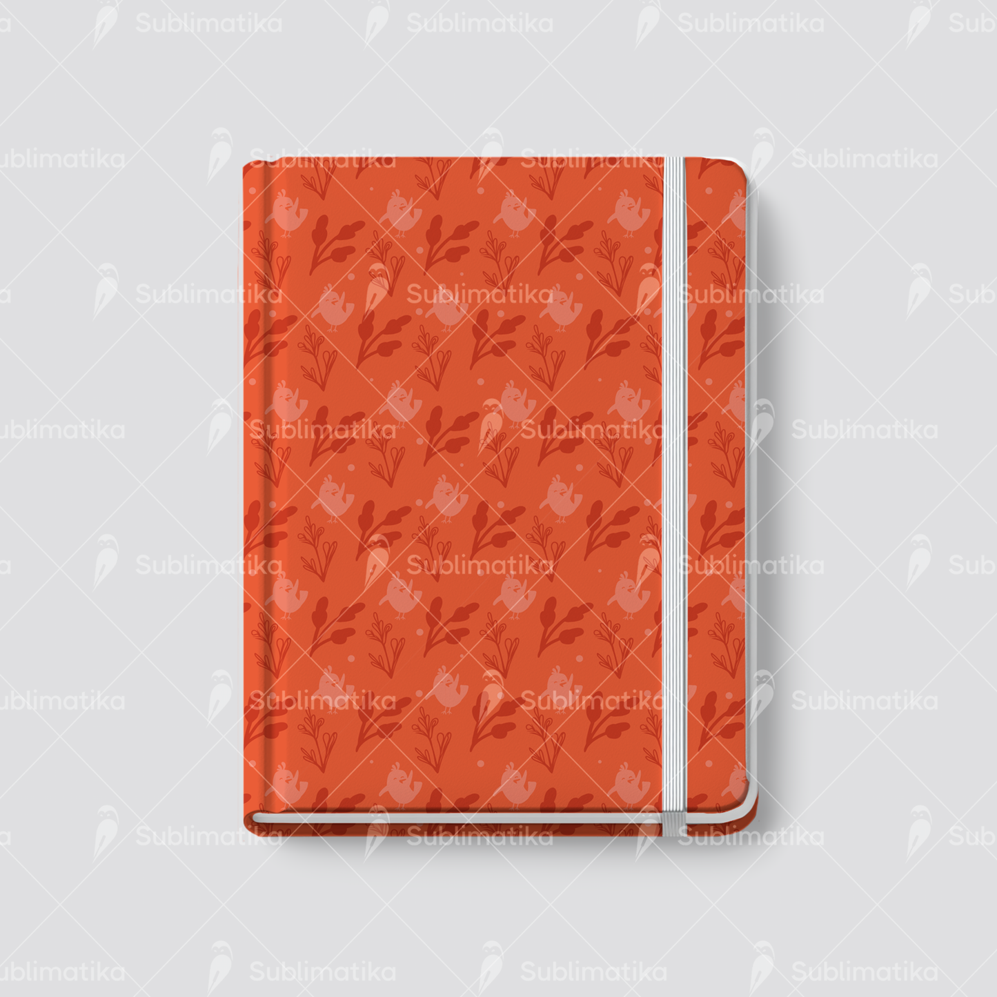 Peach Feather_Pattern