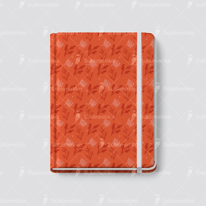 Peach Feather_Pattern