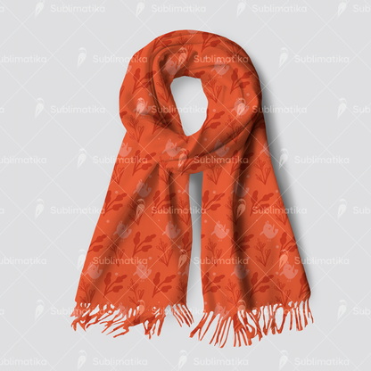 Peach Feather_Pattern