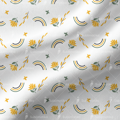 Rainbow Sunflower_Pattern
