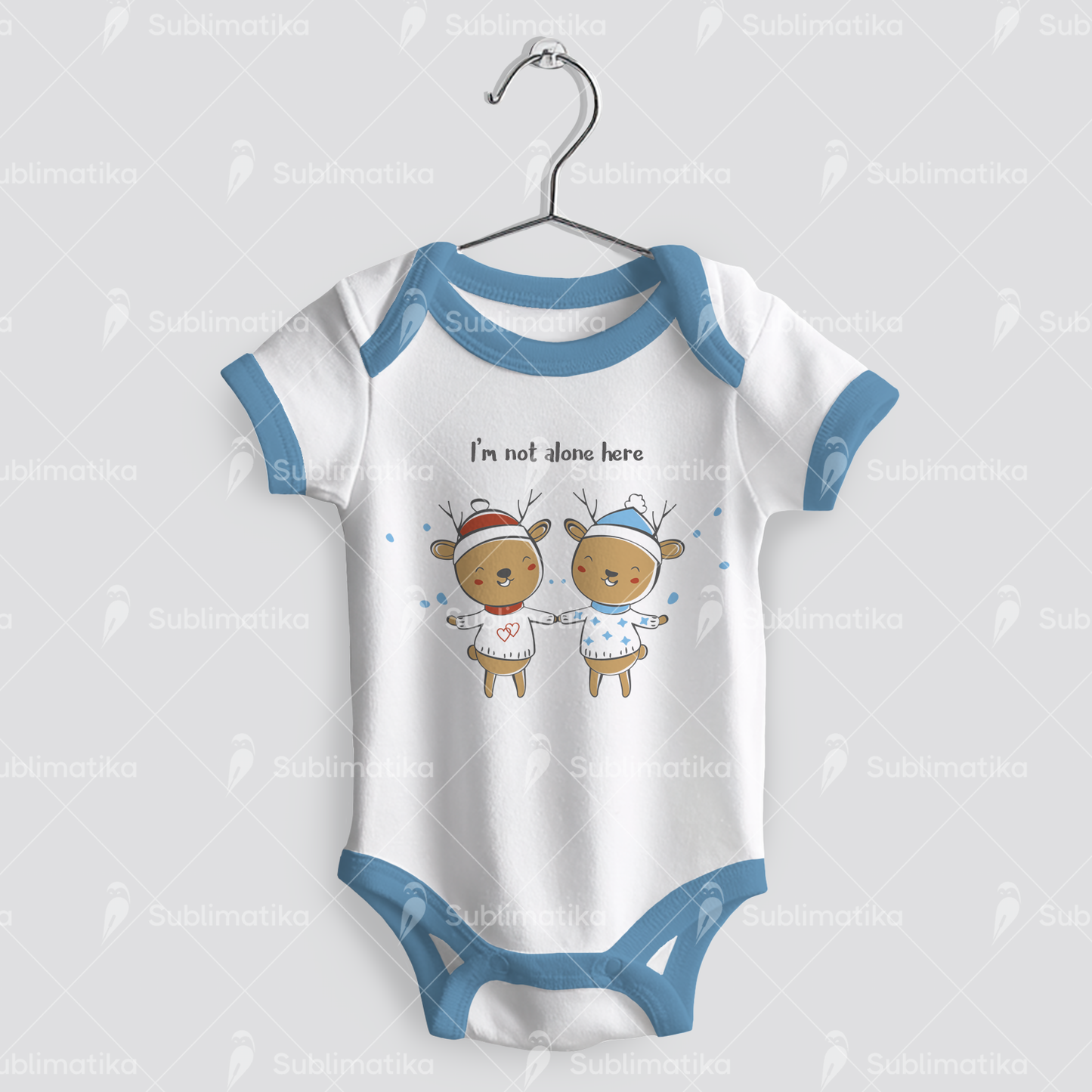 Reindeer in the Snow