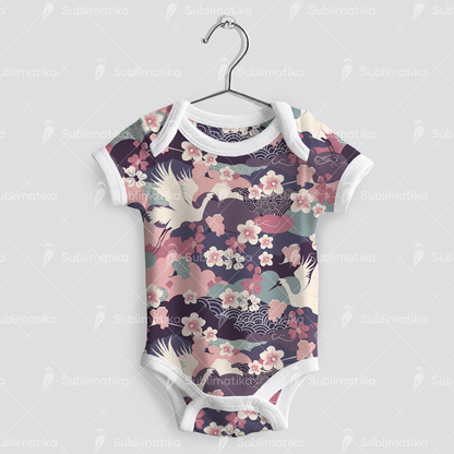 Sakura&Crane_Pattern