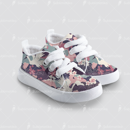 Sakura&Crane_Pattern